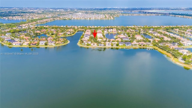 4506 SW 186th Way, Miramar, FL 33029 - aerial view of residential area featuring a nearby body of water