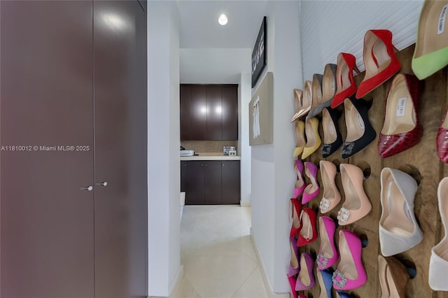 1000 Venetian Way Unit 1304, Miami, FL 33139 - corridor featuring light tile patterned flooring
