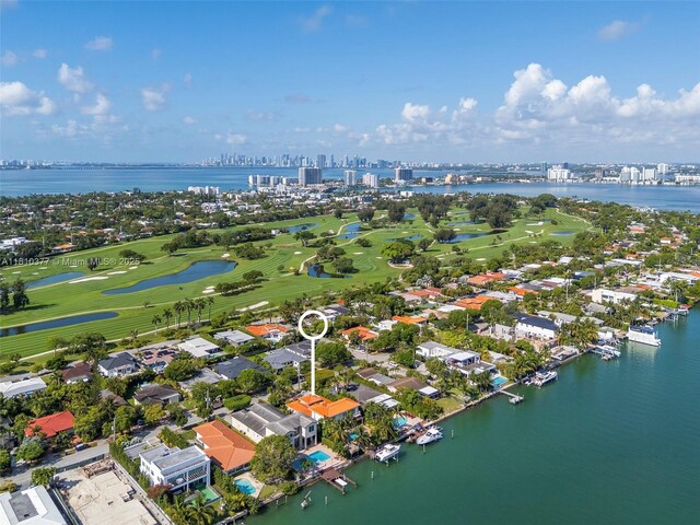 425 N Shore Dr, Miami Beach, FL 33141 - view of urban area with a nearby body of water, a local golf course, and nearby suburban area