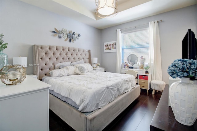 9051 SW 227th St Unit 2, Cutler Bay, FL 33190 - bedroom featuring dark wood-style floors