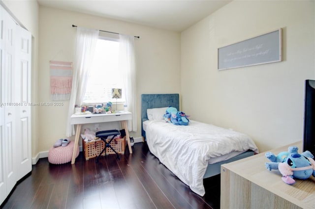 9051 SW 227th St Unit 2, Cutler Bay, FL 33190 - bedroom with wood finished floors