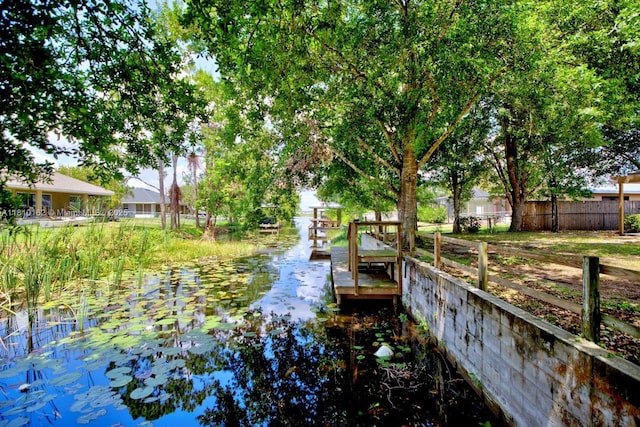 100 Honeysuckle Ln, Lake Placid, FL 33852 - view of dock