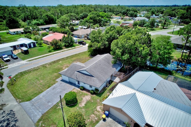 100 Honeysuckle Ln, Lake Placid, FL 33852 - aerial perspective of suburban area featuring a forest
