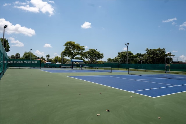 13284 SW 108th St Cir, Miami, FL 33186 - view of tennis court