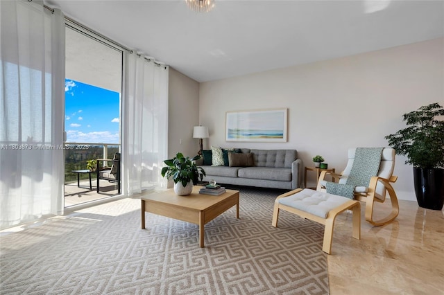 14951 Royal Oaks Ln Unit 901, North Miami, FL 33181 - view of living area
