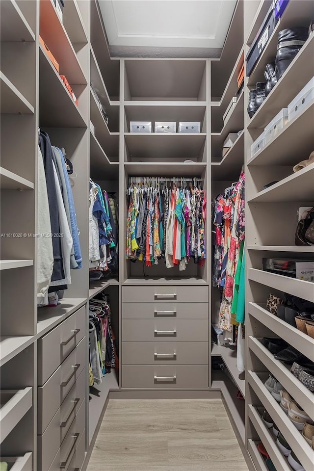 146 Dockside Cir, Weston, FL 33327 - spacious closet with light wood-style flooring