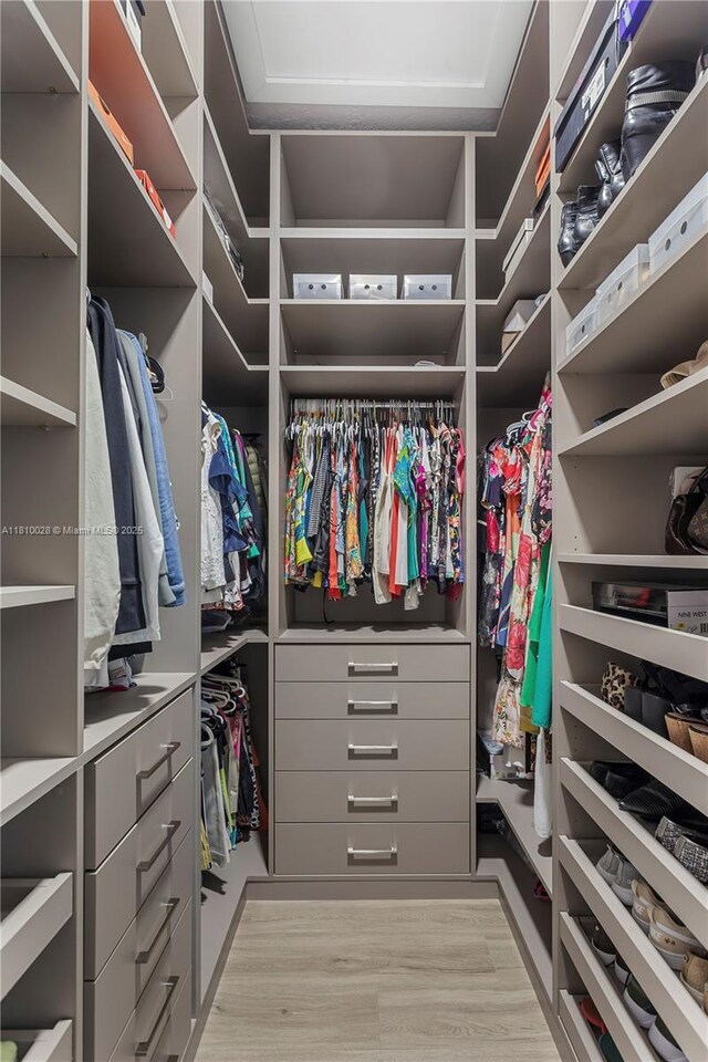 146 Dockside Cir, Weston, FL 33327 - spacious closet with light wood-style flooring
