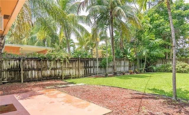 1215-1217 NE 16th Ave, Fort Lauderdale, FL 33304 - view of yard with a patio