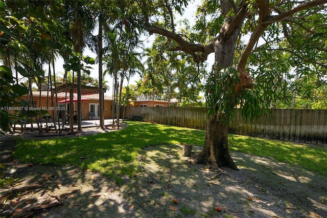 1215-1217 NE 16th Ave, Fort Lauderdale, FL 33304 - view of yard featuring a patio area
