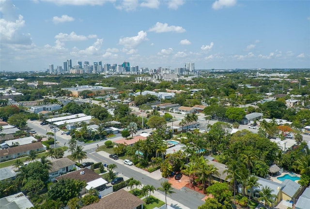 1215-1217 NE 16th Ave, Fort Lauderdale, FL 33304 - bird's eye view of skyline