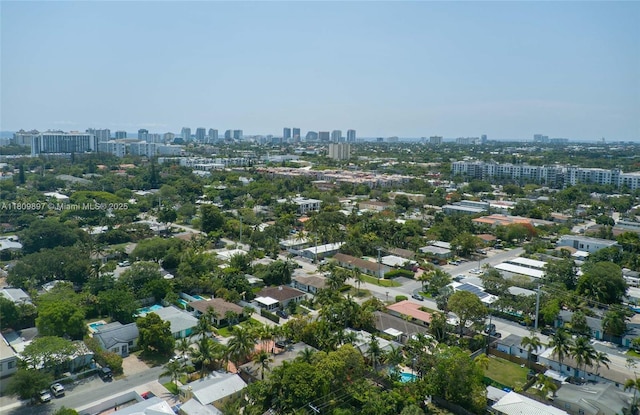 1215-1217 NE 16th Ave, Fort Lauderdale, FL 33304 - aerial view of skyline