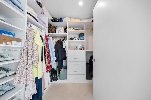 3131 NE 188th St Unit 2-506, Aventura, FL 33180 - walk in closet with tile patterned flooring