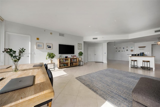 3131 NE 188th St Unit 2-506, Aventura, FL 33180 - living area featuring light tile patterned floors