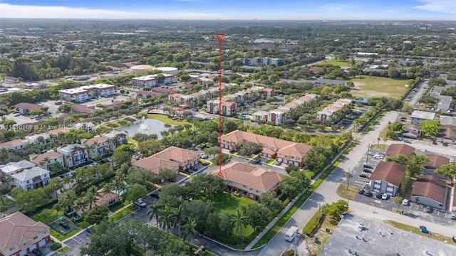 3340 Palomino Dr Unit 214-2, Davie, FL 33024 - aerial view of property's location with a nearby body of water and nearby suburban area