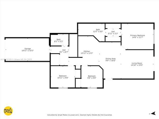 3340 Palomino Dr Unit 214-2, Davie, FL 33024 - property floor plan