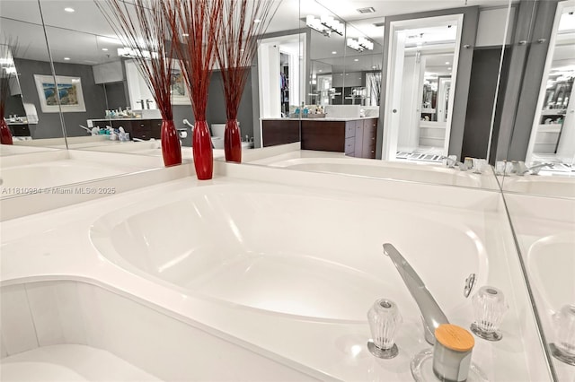 9 Island Ave Unit 505, Miami Beach, FL 33139 - bathroom with vanity and a bathtub