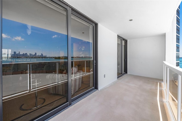 9 Island Ave Unit 505, Miami Beach, FL 33139 - balcony featuring a skyline view