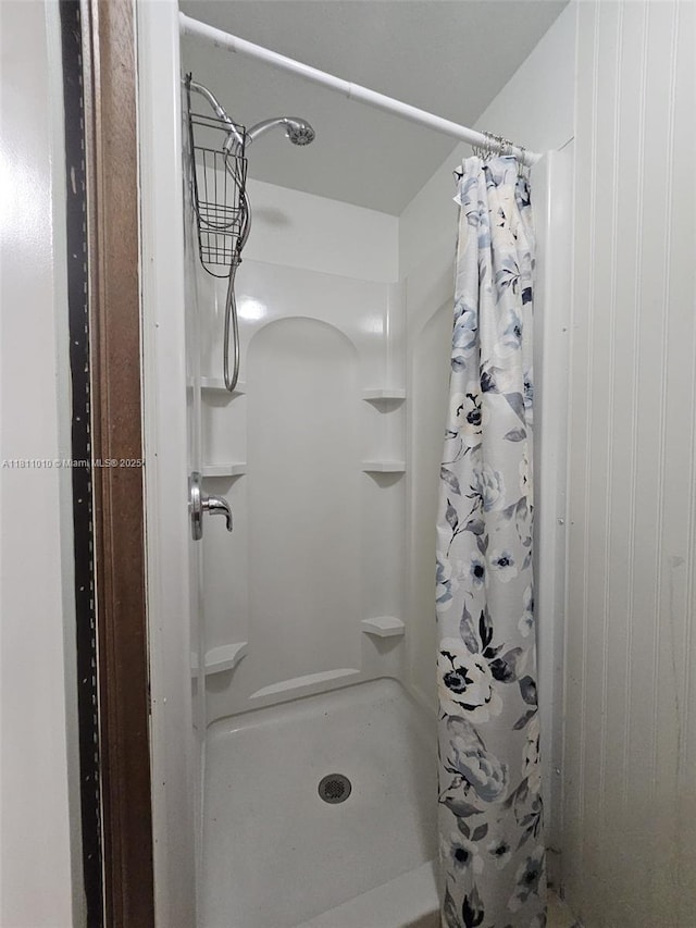 2848 W Marina Dr, Dania Beach, FL 33312 - bathroom featuring a stall shower