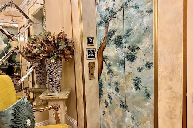1805 Ponce De Leon Blvd Unit 1200, Coral Gables, FL 33134 - elevator featuring baseboards