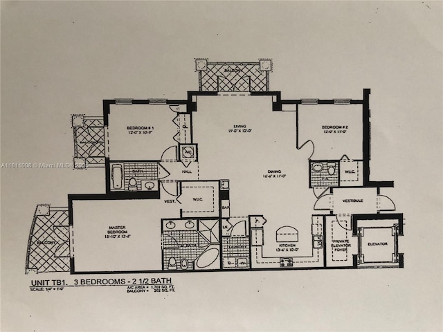 1805 Ponce De Leon Blvd Unit 1200, Coral Gables, FL 33134 - room layout
