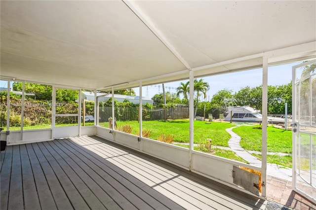 4697 SW 35th Ave, Dania Beach, FL 33312 - view of unfurnished sunroom