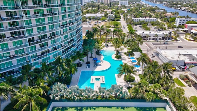1 N Ocean Blvd Unit 508, Pompano Beach, FL 33062 - view of urban area featuring a pool area