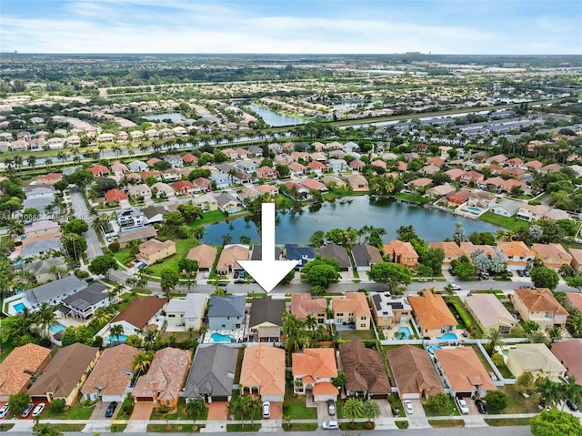 13236 SW 51st St, Miramar, FL 33027 - aerial overview of property's location featuring nearby suburban area and a nearby body of water