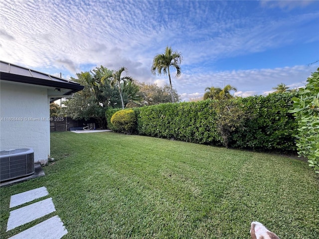 14601 SW 99th Ave, Miami, FL 33176 - view of yard with central AC unit