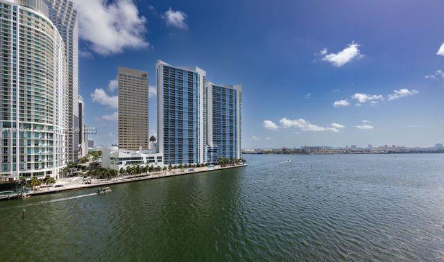 901 Brickell Key Blvd Unit 906, Miami, FL 33131 - water view with nearby urban area