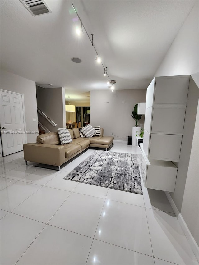 11249 NW 87th Ter, Doral, FL 33178 - living area with baseboards and light tile patterned floors