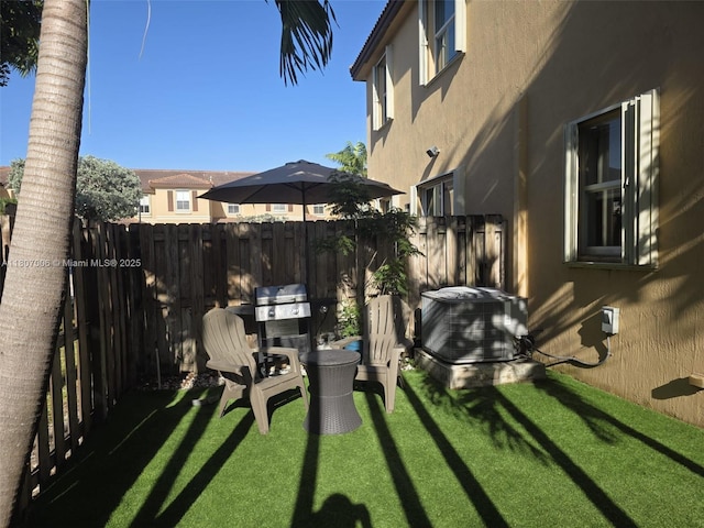 11249 NW 87th Ter, Doral, FL 33178 - view of yard with central AC unit