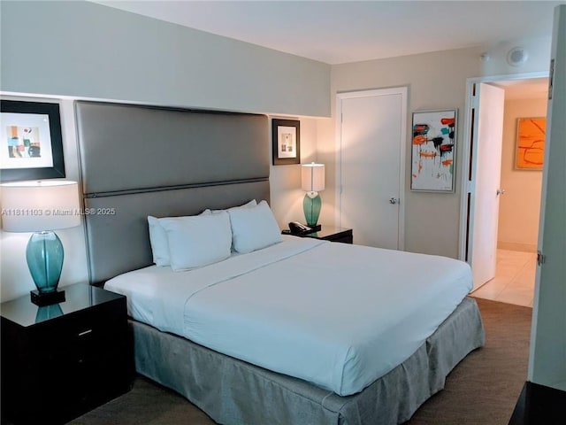 2670 E Sunrise Blvd Unit 523, Fort Lauderdale, FL 33304 - bedroom featuring carpet flooring