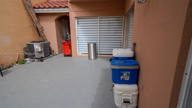 14816 SW 104th St Unit 85, Miami, FL 33196 - view of patio with central AC