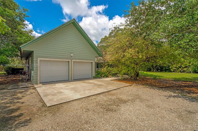15820 SW 250th St, Homestead, FL 33031 - view of detached garage