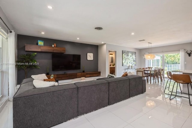 7625 SW 108th Ter, Pinecrest, FL 33156 - living room with recessed lighting