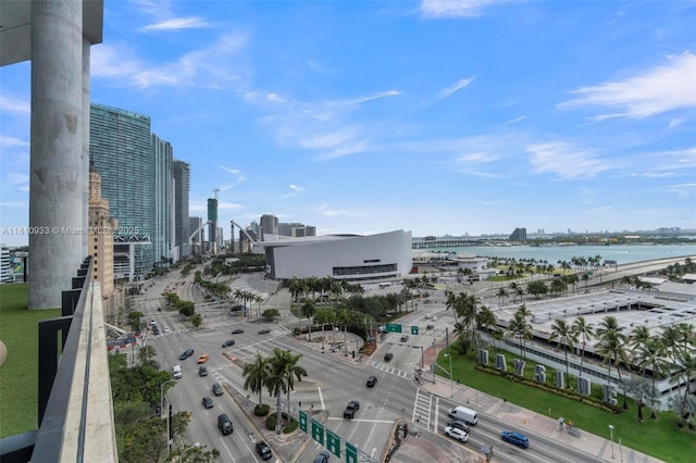 398 NE 5th St Unit 3803, Miami, FL 33132 - view of urban area featuring a large body of water