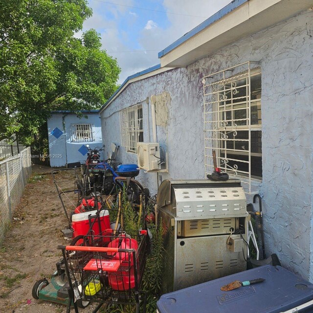2211 Rutland St, Opa Locka, FL 33054 - view of patio with cooling unit