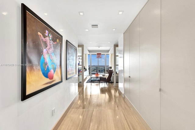 9701 Collins Ave Unit 2403S, Bal Harbour, FL 33154 - hallway with baseboards