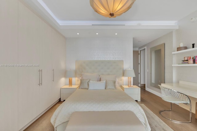 9701 Collins Ave Unit 2403S, Bal Harbour, FL 33154 - bedroom with wood finished floors