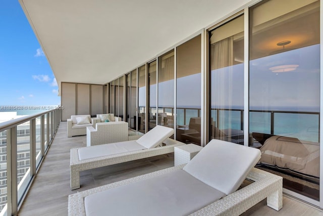 9701 Collins Ave Unit 2403S, Bal Harbour, FL 33154 - balcony with a water view