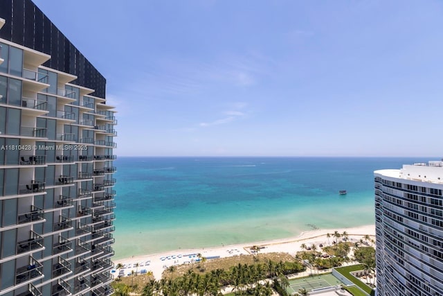 9701 Collins Ave Unit 2403S, Bal Harbour, FL 33154 - water view with nearby beach