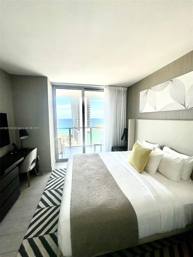 4010 S Ocean Dr Unit R1703, Hollywood, FL 33019 - bedroom featuring access to outside and a water view
