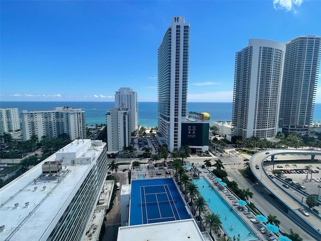 4010 S Ocean Dr Unit R1703, Hollywood, FL 33019 - city view with a large body of water