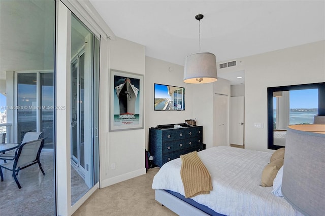 4779 Collins Ave Unit 4006, Miami Beach, FL 33140 - bedroom featuring light colored carpet and baseboards
