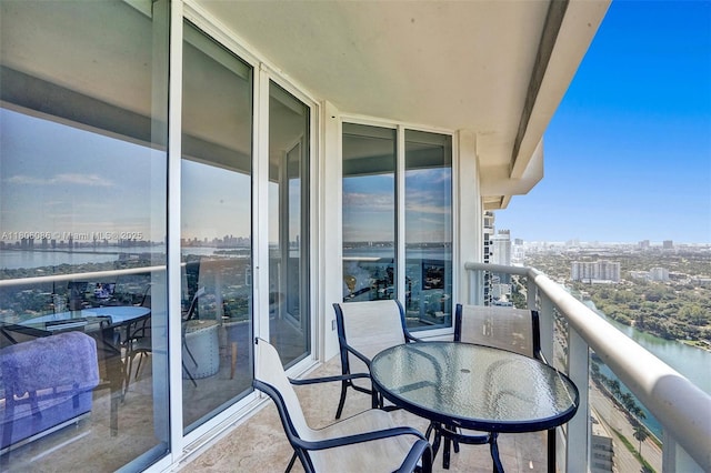 4779 Collins Ave Unit 4006, Miami Beach, FL 33140 - balcony featuring a view of city