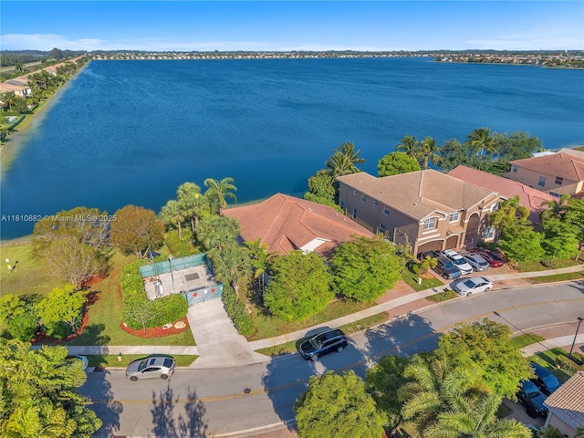 5342 SW 173rd Ave, Miramar, FL 33029 - aerial view of property and surrounding area with a large body of water