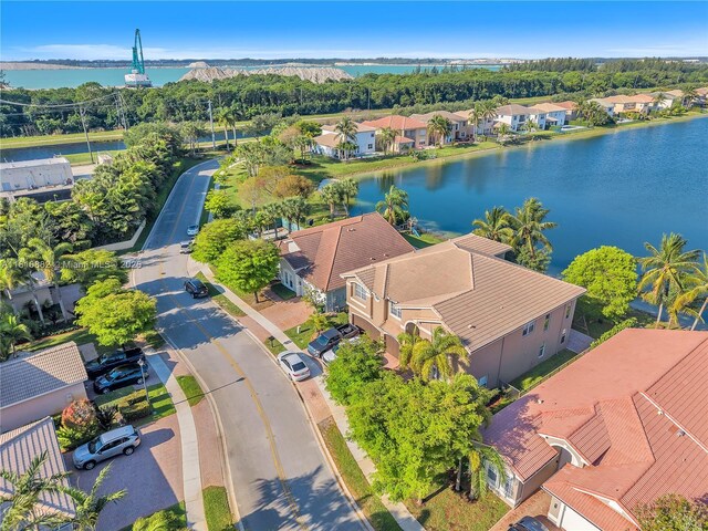 5342 SW 173rd Ave, Miramar, FL 33029 - aerial view of residential area with a nearby body of water