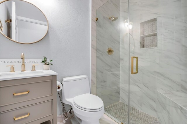 15862 SW 24th St, Miramar, FL 33027 - bathroom with a marble finish shower and vanity