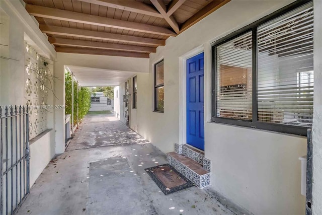 2763 NW 3rd St, Miami, FL 33125 - view of patio / terrace featuring entry steps