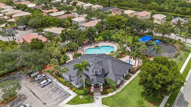 16466 SW 29th St, Miramar, FL 33027 - view of property location with a pool